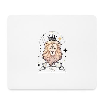 Leo 1 - Mouse Pad (horizontal) - white - Front