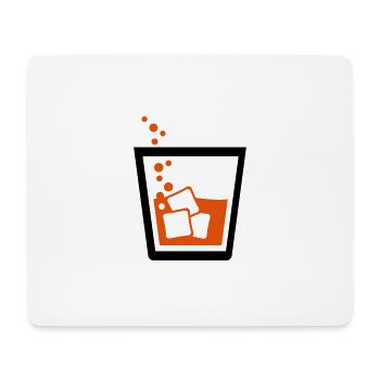 Whiskey - Geschenk zum Männertag - Mousepad (Querformat) - Weiß - Vorne