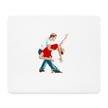 ballerina ballet dance dancer dance dancer yoga45 - Mouse Pad (horizontal) - white - Front