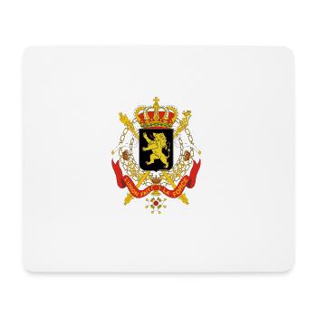 Belgium - Mouse Pad (horizontal) - white - Front