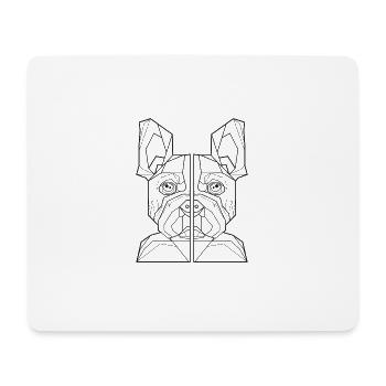 chiens wiener chemise animal ami - Tapis de souris (format paysage) - blanc - Devant
