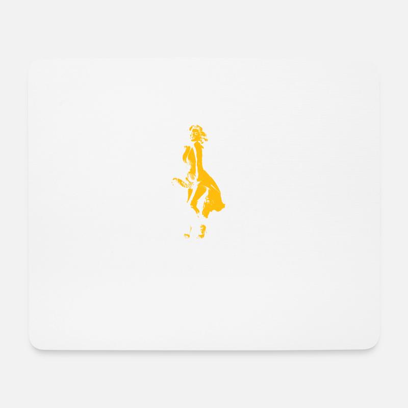 Marilyn Monroe - Umgehauen - Geschenk - Mousepad (Querformat) - Weiß