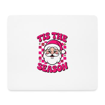 Di Die Saison Neon Weihnachtsmann - Mousepad (Querformat) - Weiß - Vorne