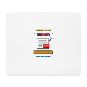 Fehler - Mousepad (Querformat) - Weiß - Vorne