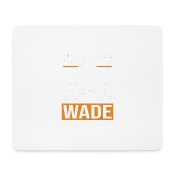 Mein Akku ist die Wade Radfahrer Spruch - Mousepad (Querformat) - Weiß - Vorne