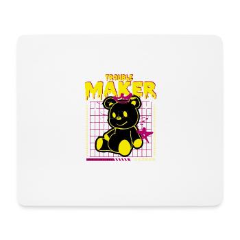 Bearstreet - Mousepad (Querformat) - Weiß - Vorne