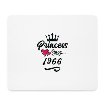 1966 Prinzessin Geburtstag - Mousepad (Querformat) - Weiß - Vorne