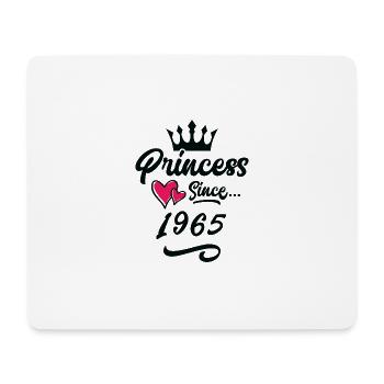 1965 Princess Birthday - Mouse Pad (horizontal) - white - Front