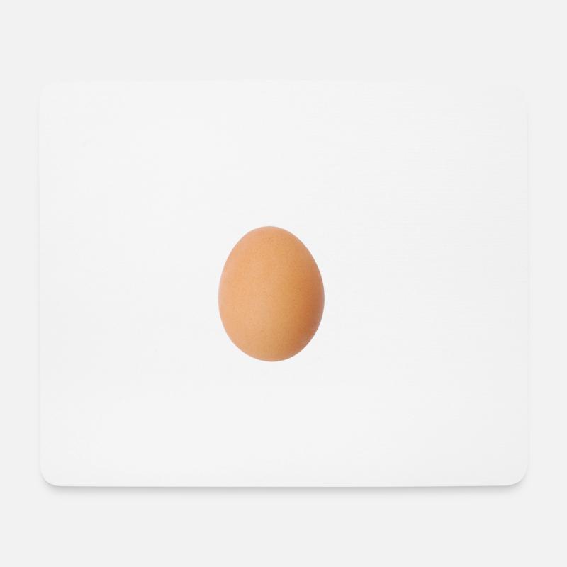 ei - Mousepad (Querformat) - Weiß