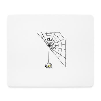 Spinne - Mousepad (Querformat) - Weiß - Vorne