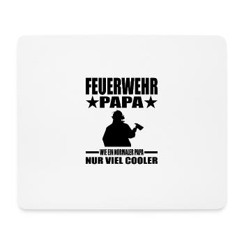 Feuerwehr - Mousepad (Querformat) - Weiß - Vorne
