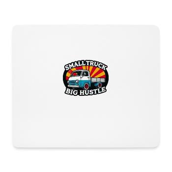 Petit Camion Grande Bousculade Japonais Kei Automobile - Tapis de souris (format paysage) - blanc - Devant