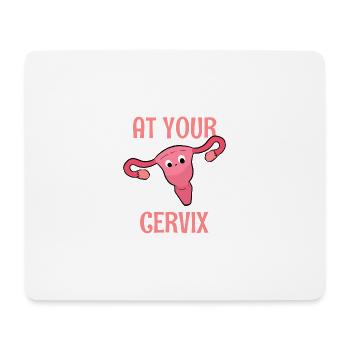 At Your Cervix Médecin ou Docteur Gift - Tapis de souris (format paysage) - blanc - Devant