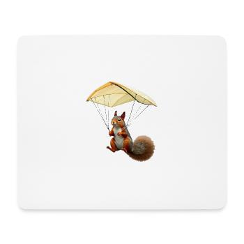 Flying Squirrel - Mouse Pad (horizontal) - white - Front