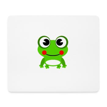 frog - Mouse Pad (horizontal) - white - Front