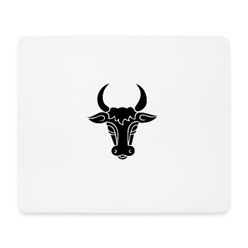 bull - Mouse Pad (horizontal) - white - Front