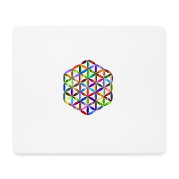 Flower of Life - Mouse Pad (horizontal) - white - Front
