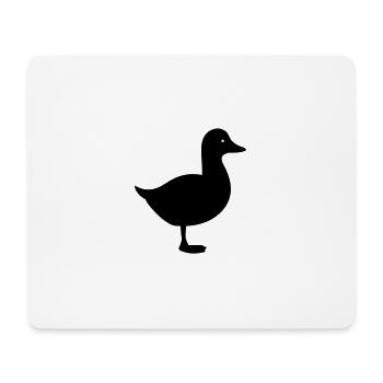Duck - Mouse Pad (horizontal) - white - Front