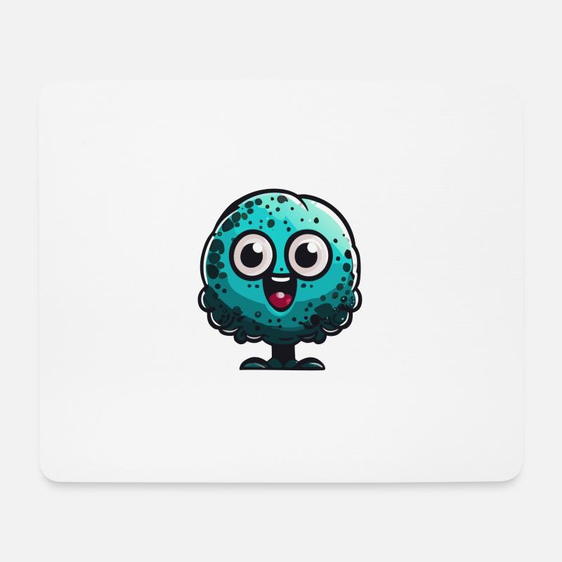 Larry - Mousepad (Querformat) - Weiß