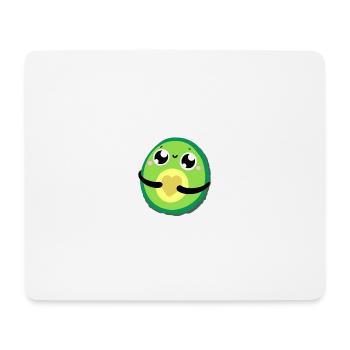 Avocat Cuqui - Tapis de souris (format paysage) - blanc - Devant