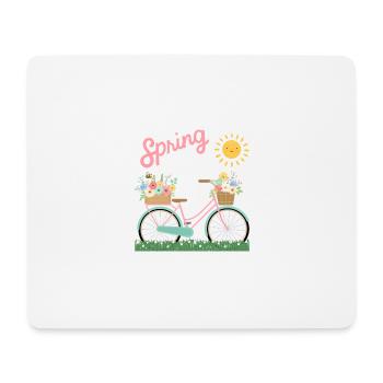 Frülingserwachen - Mousepad (Querformat) - Weiß - Vorne