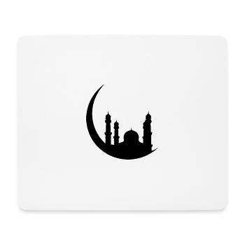 Islam Moschee Ramandan - Mousepad (Querformat) - Weiß - Vorne