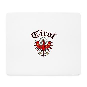 Tirol T-Shirt - Mousepad (Querformat) - Weiß - Vorne