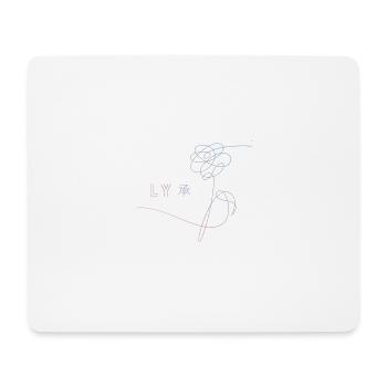 Bangtan-LY "Flower" - Mousepad (Querformat) - Weiß - Vorne
