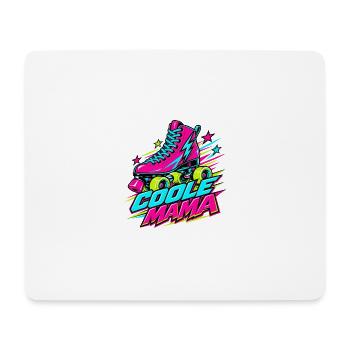 Neon Roller Mama - Mousepad (Querformat) - Weiß - Vorne