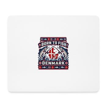 Ugly Christmas – Dänemark - Mousepad (Querformat) - Weiß - Vorne