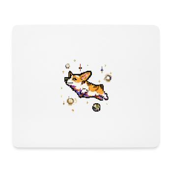 corgi - Mousepad (Querformat) - Weiß - Vorne