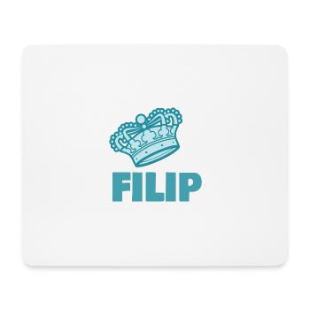 Filip - Mouse Pad (horizontal) - white - Front