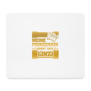 Cadeau pour Linzi - Tapis de souris (format paysage) - blanc - Devant