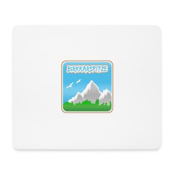 Alpinisme Birkkarspitze - Tapis de souris (format paysage) - blanc - Devant