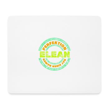 Éléan - Tapis de souris (format paysage) - blanc - Devant