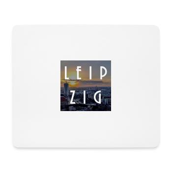 Leipzig - Mousepad (Querformat) - Weiß - Vorne