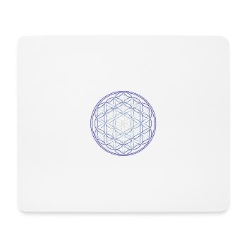 Flower of Life - Mouse Pad (horizontal) - white - Front