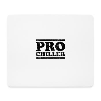 Pro Chiller Rétro - Tapis de souris (format paysage) - blanc - Devant