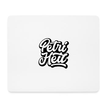 Petri Heil - Mousepad (Querformat) - Weiß - Vorne