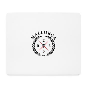 Mallorca 2025 - Mousepad (Querformat) - Weiß - Vorne