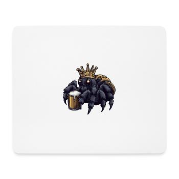 Tarantula Bier Lustig - Mousepad (Querformat) - Weiß - Vorne