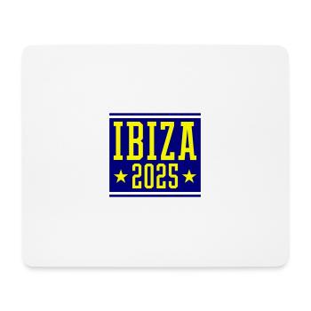 Ibiza 2025 - Mouse Pad (horizontal) - white - Front