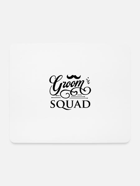 Groom Squad - Mousepad (Querformat) - Weiß
