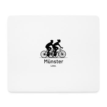 Münster. Liebs. - Mousepad (Querformat) - Weiß - Vorne