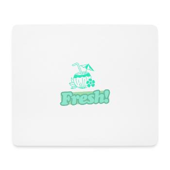Fresh! 3.0 - Mouse Pad (horizontal) - white - Front