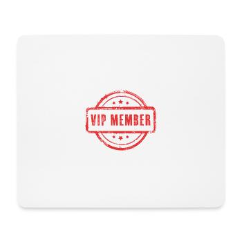 Vip Member Stempel - Mousepad (Querformat) - Weiß - Vorne