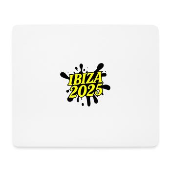 Ibiza 2025 - Tapis de souris (format paysage) - blanc - Devant