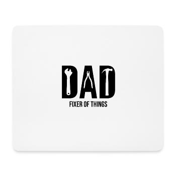 Dad Fixer Of Things - Mouse Pad (horizontal) - white - Front
