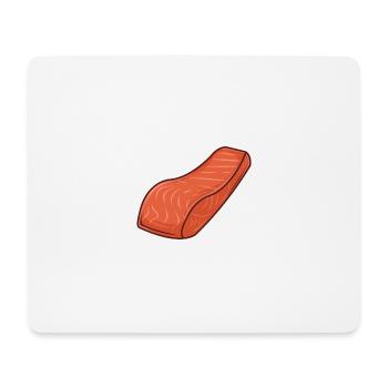 Lachs - Mousepad (Querformat) - Weiß - Vorne