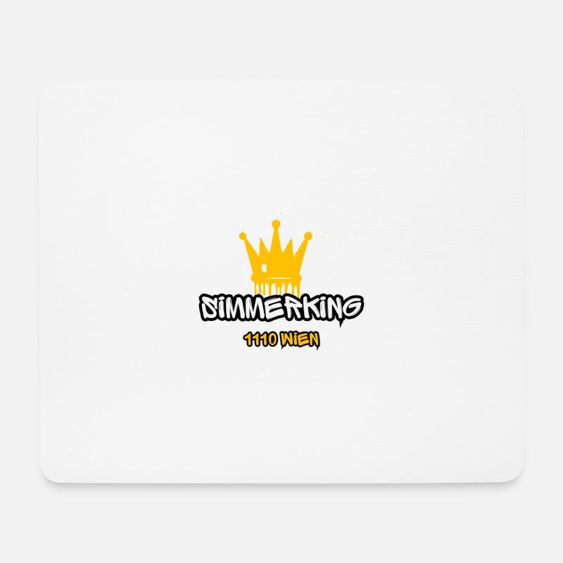 Simmeringer SIMMERKING!  - Mousepad (Querformat) - Weiß